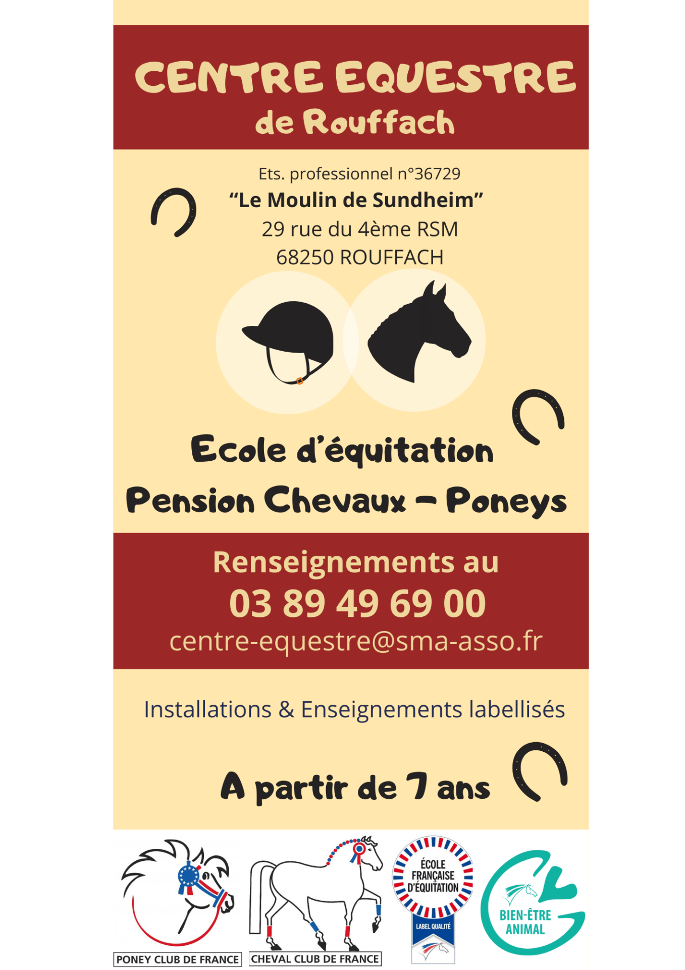 Centre equestre avant 1